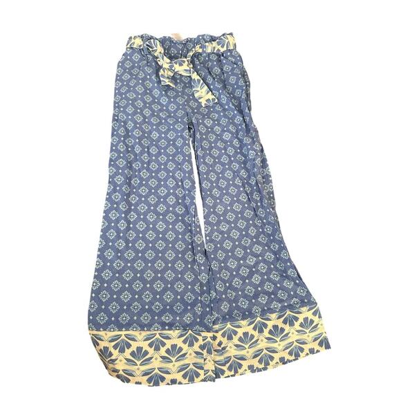 SIGRID OLSEN Artisan Crafted Girls Linen Blend Beach Tank And Pants Size Medium - Picture 3 of 7